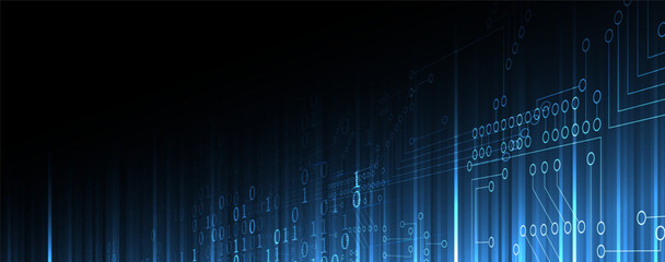 Technology Network Background.. Science and technology presentation background. Big data connectivity software development wallpaper