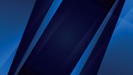 Black blue abstract modern background on dark design with geometric triangle shape, shadow, diagonal stripes line and 3d effect