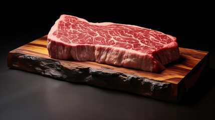 Beef A5 Japanese Wagyu Steak.