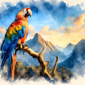 a parrot