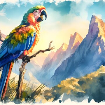 a parrot