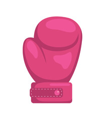 breast cancer awareness symbol pink glove
