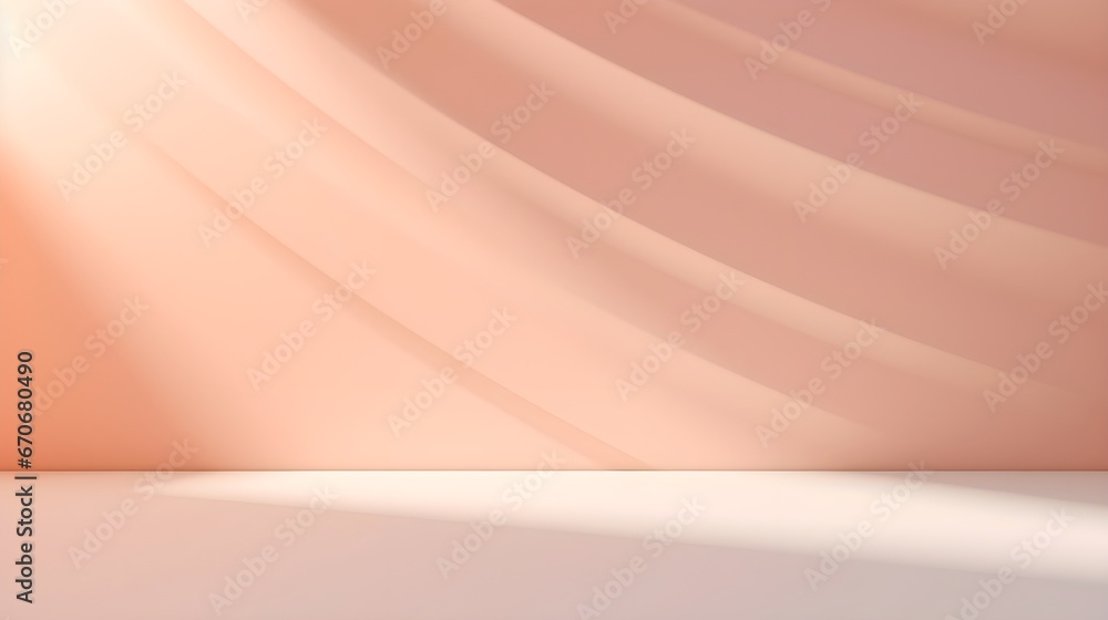 Poster abstract light background with colorful gradient blurry smooth wave. generative ai