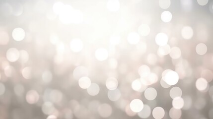 Abstract bokeh lights with light background Blur wall