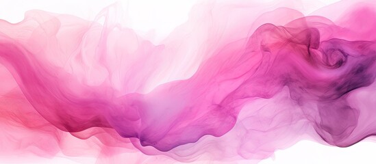 Blurred watercolor background with abstract liquid design and pink tones