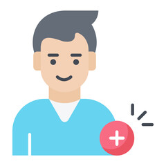 Add User Flat Icon