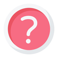 Question Flat Icon