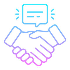 Media Partner Gradient Icon