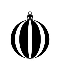 christmas ball isolated on white background