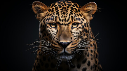 Obraz premium portrait of a leopard
