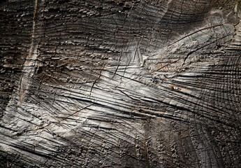detail of old wood with cuts