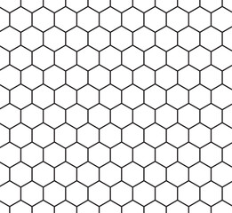 seamless pattern with hexagons