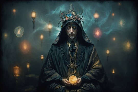 Wacky wizard stygian digital philosopher