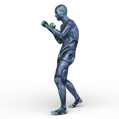 男性サイボーグ