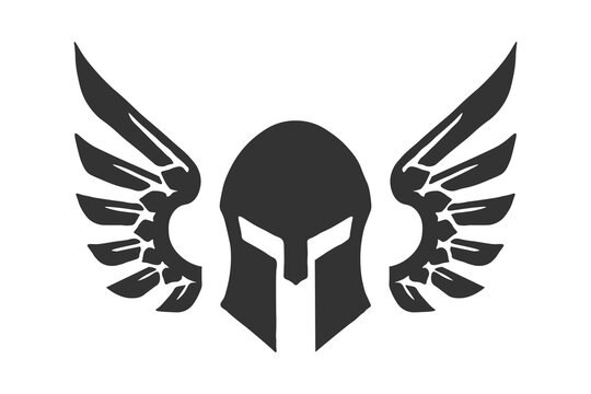 Spartan military helmet icon vector ilustration.