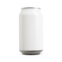 An image of a Aluminium Can isolated on a white background