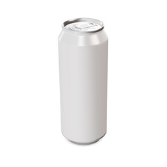 An image of a Aluminium Can isolated on a white background