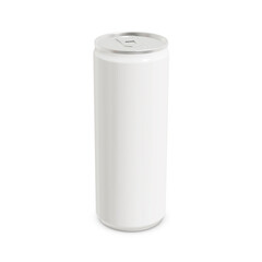 An image of a Aluminium Can isolated on a white background