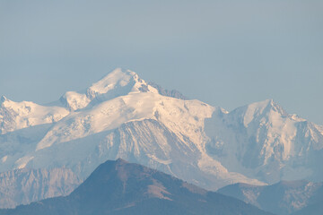 le Mont-Blanc depuis le mont Mourex