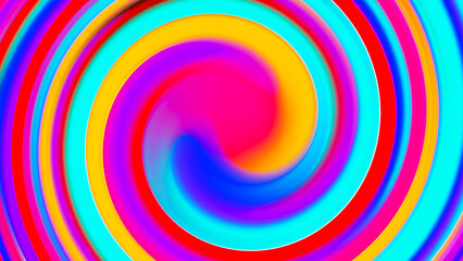 Abstract colorful radial gradient background for design as banner, advertising. Abstract blurred background of multi-colored stripes. Background for design.