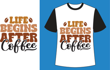 Life happens coffee helps retro t shirt design, retro coffee t shirt, best coffee t shirt.