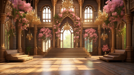 Fototapeta premium interior of church