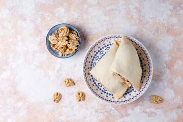 Homemade fresh delicious various cookies.