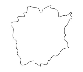 okayama map, okayama vector, okayama outline, okayama