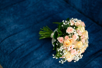 wedding bouquet of the bride