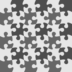 36 grey background puzzle vector
