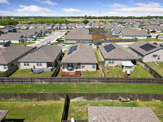 a suburban neighborhood