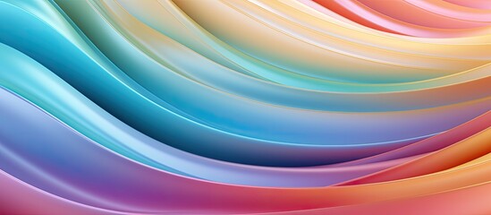 Obraz premium A vibrant slanted hazy backdrop suitable for fabric pottery and artwork