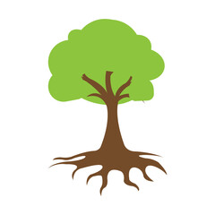 tree icon logo vector design template