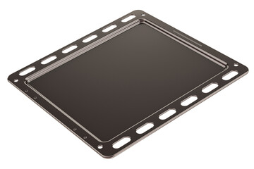 Baking cookie sheet, 3D rendering isolated on transparent background