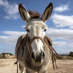 "From Work to Companionship: The Versatile World of Donkeys" Generativ ai.