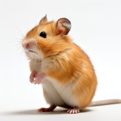 "Hamsters Up Close: A Detailed Glimpse into Their Lives" Generativ ai.