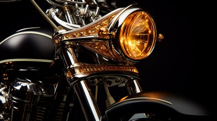 In the spotlight: a luxury bike's lighting details that epitomize opulence and excellence