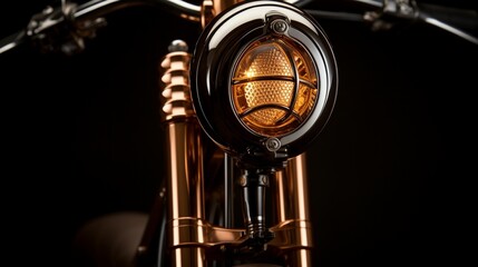 In the spotlight: a luxury bike's lighting details that epitomize opulence and excellence