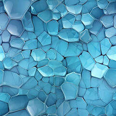 Seamless 2D cracked ice texture perfect for gaming & cartoon design. Elevate game environments with this high-res, industry-standard tile capturing icy detail.