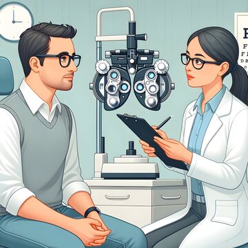 Consultation ophtalmologiste
