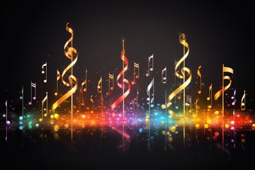 "Merry Melodies: Festive Christmas Music Notation" Generativ ai.