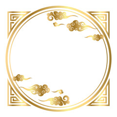 Chinese style border