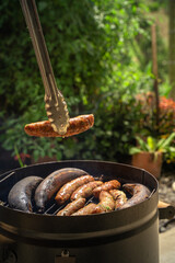 parrillada bbq al barril con cilindro peruano en colombia.