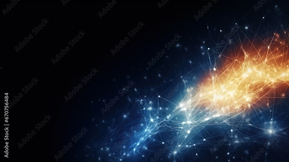 Poster abstract digital background can be used for technol