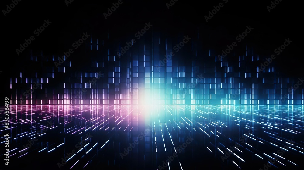 Aufkleber abstract digital data background can be used in the