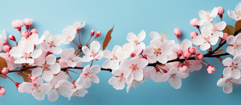 Cherry blossoms signify spring