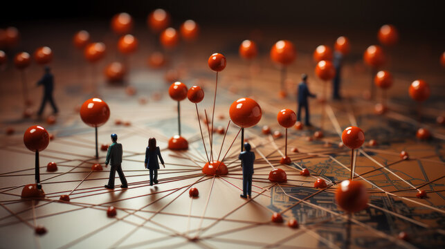 Connecting the Dots: Stick Figures and Network Exploration. Generative AI