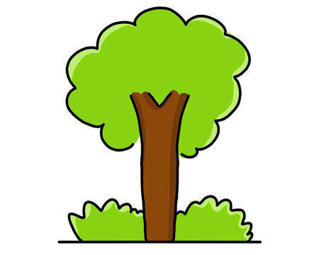 green tree