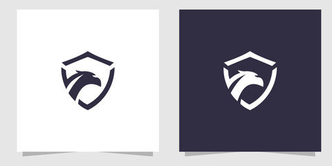 eagle logo design vector