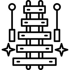 Xylophone Icon